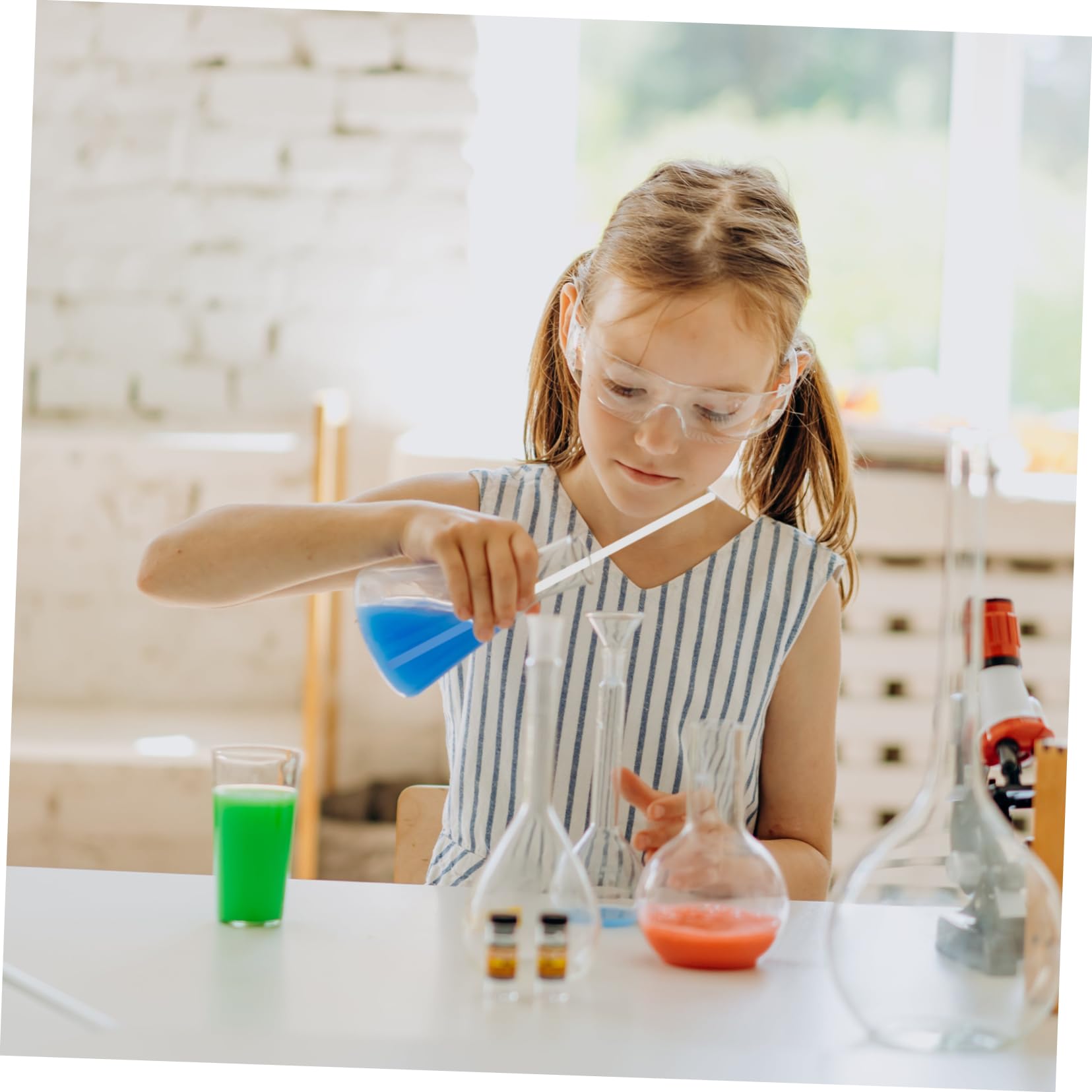 OSOLADY PTFE Stirring Rod Laboratory Stirrer Mixer Bar Mixing Stirring Rod Laboratory Stirrer Rod PTFE Stir Bar Laboratory Stir Rod Lab Stirrer Lab Stir Rod Stainless Steel White re-usable