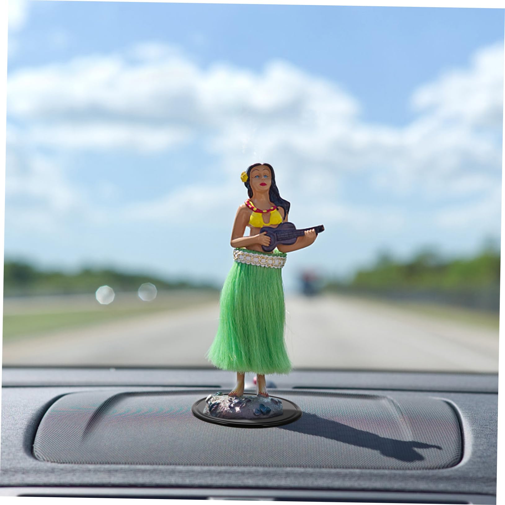 HEMOTON 10pcs Mobile Phone Anti-slip Mat Dash Pad Car Holder for Cell Phone Eye Glasses Holder Table Coasters for Drinks Cell Phone Mount Auto Anti-slip Pad Pu Round Phone Pad