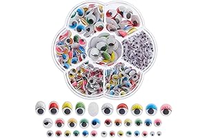 500 Pack Googly Eyes Self Adhesive for Crafts, DIY, and Kids