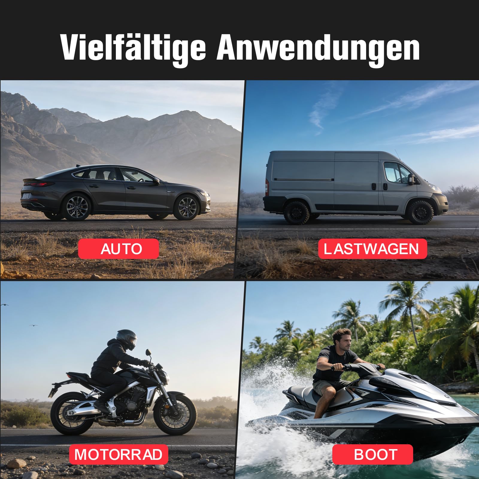 GOOLOO GP2000 Starthilfe Powerbank für Pkw, 2000A Supersafe Auto Starthilfe Powerbank für 12V (Bis zu 8.0L Benzin & 6.0L Diesel), Booster Autobatterie mit USB-Schnellladung, Starthilfekabel und LED