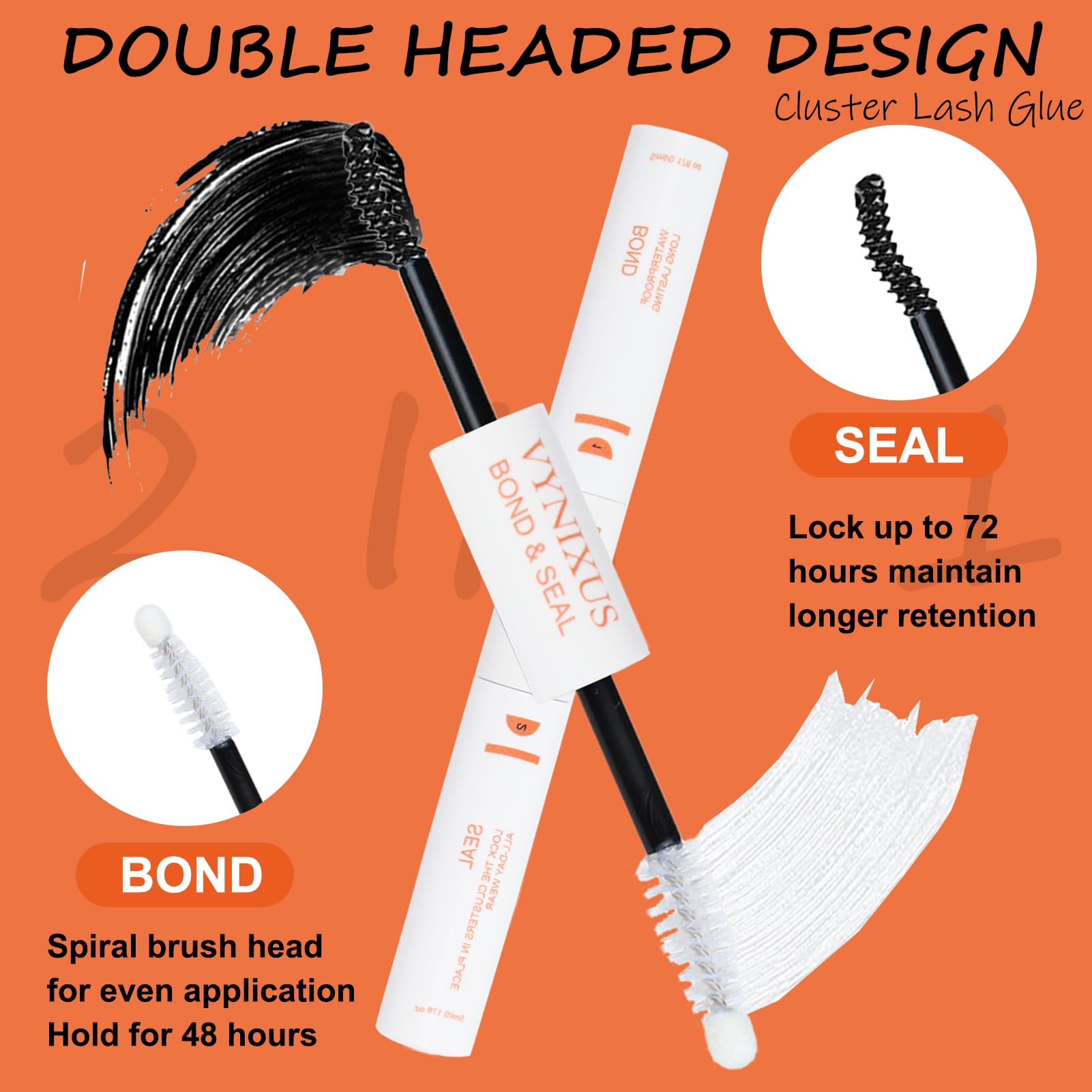 DIY Lash Cluster Extension Kit with Bond, Seal, Remover and Tools