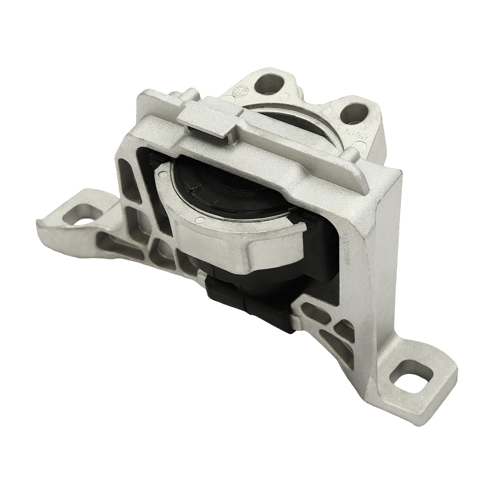 Engine Mount Compatible with Ford Focus C-Max Kuga / Volvo S40 V50 (Right Side), OE# 7M516F012YB 1543750, Reduces Vibration, Aluminum Rubber Construction