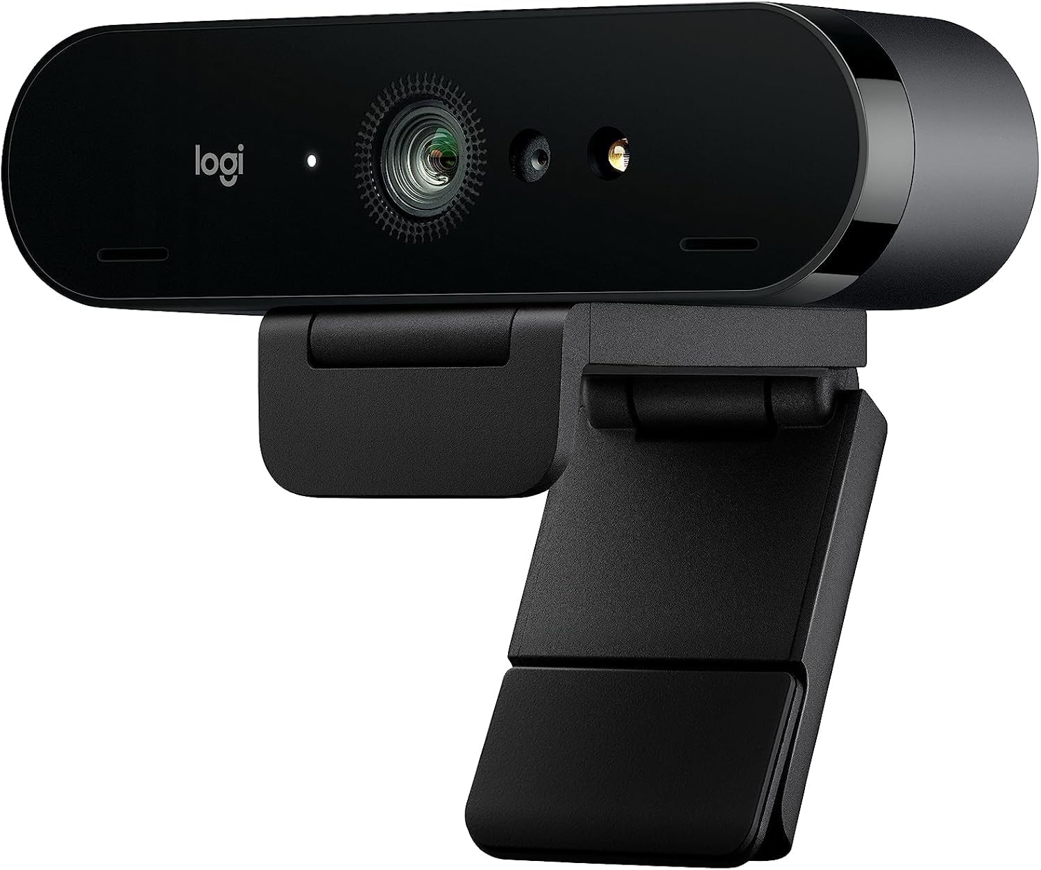 Logitech BRIO Ultra HD Webcam for Video Conferencing Recording and Streaming Black Renewed