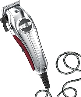 Wahl USA Pro Ultra Quiet High Torque Corded Hair Clipper for Ultra Quiet Operation and Cooler Operating Temperatures, Metal Housing with Bonus Hair Clipping Guard Caddy - Model 3000097