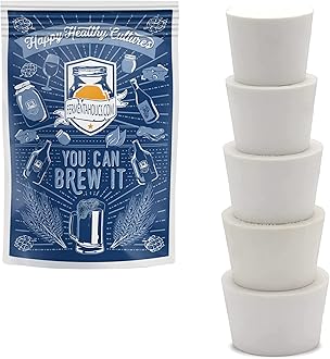 Fermentation Rubber Stoppers Solid Bungs - #6, 6.5, 7, 7.5, 8-1 Each