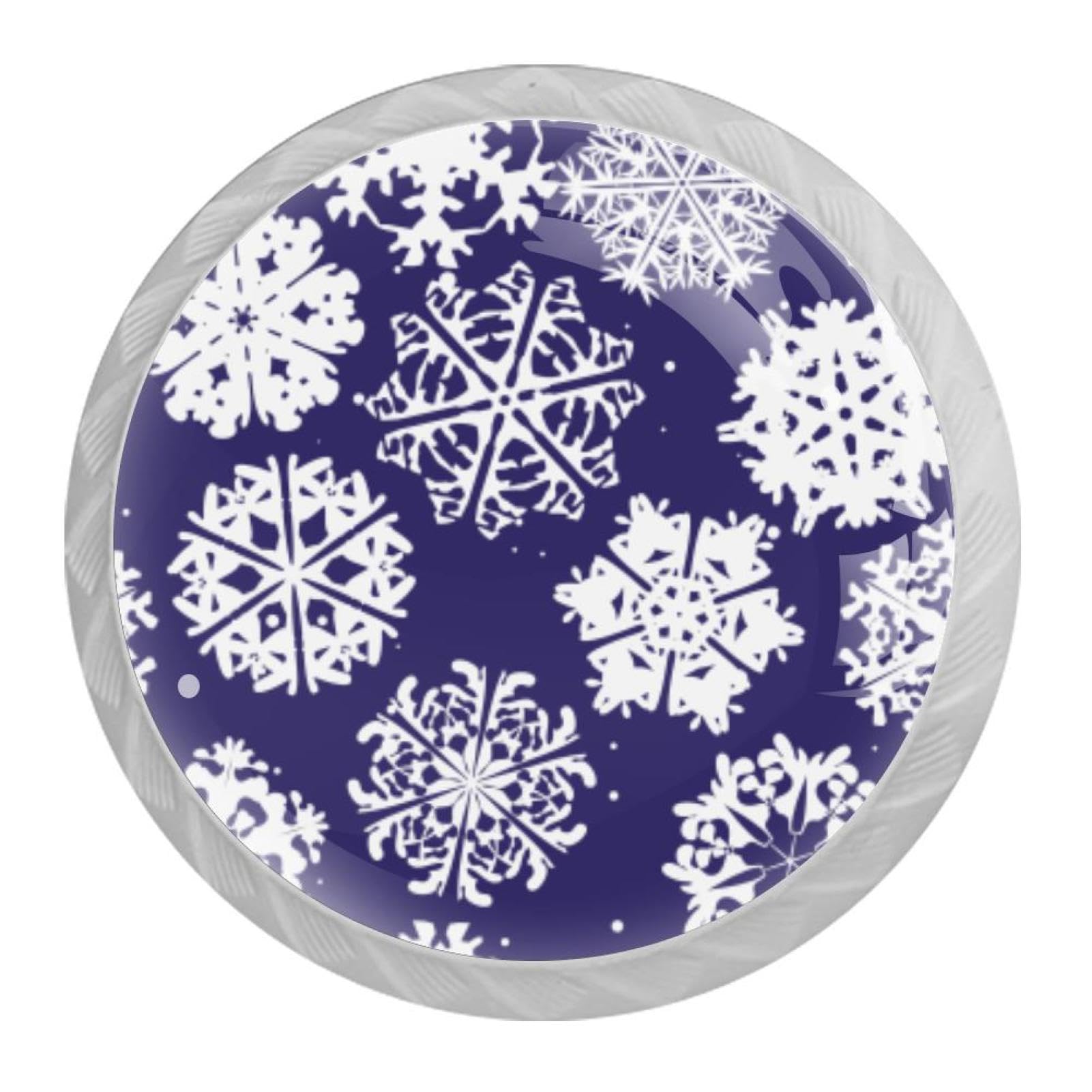 Tqmspg Multi Snowflakes Pattern