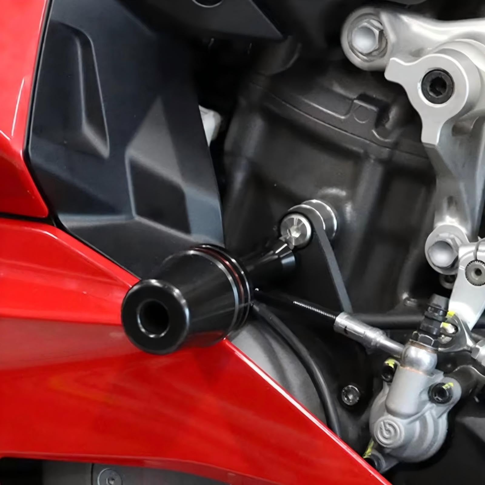 Tamponi Paratelaio Compatibile Con Ducati Per Panigale V2 V2S 2025 Motore Del Motociclo Anti Caduta Dispositivo Protezione Paratelaio Guard Crash Protector