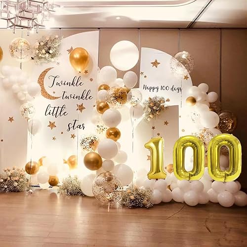 Miniatura 6 de Globos gigantes dorados de 40 pulgadas, película de aluminio, globo digital 0 para fiesta de cumpleaños, boda, despedida de soltera, compromiso,