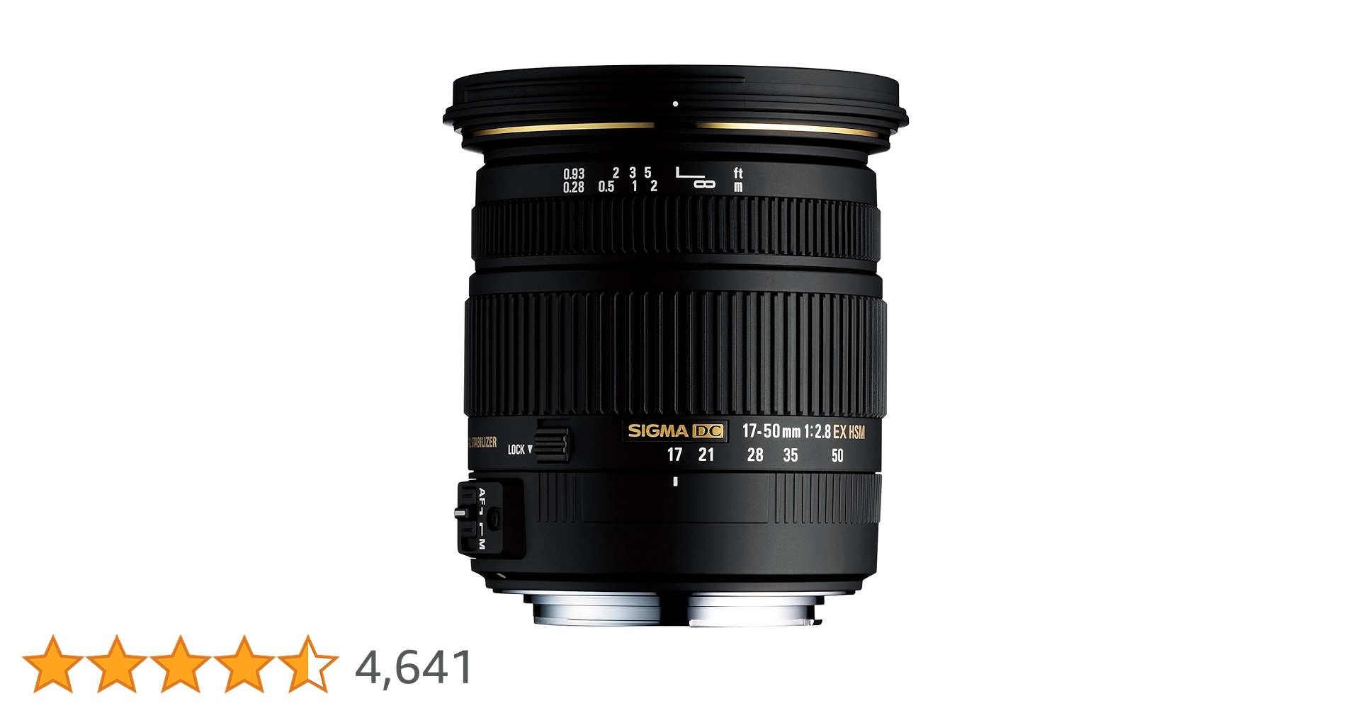 Amazon.co.jp: Sigma 17-50mm F2.8 EX DC OS HSM SLR Standard zoom