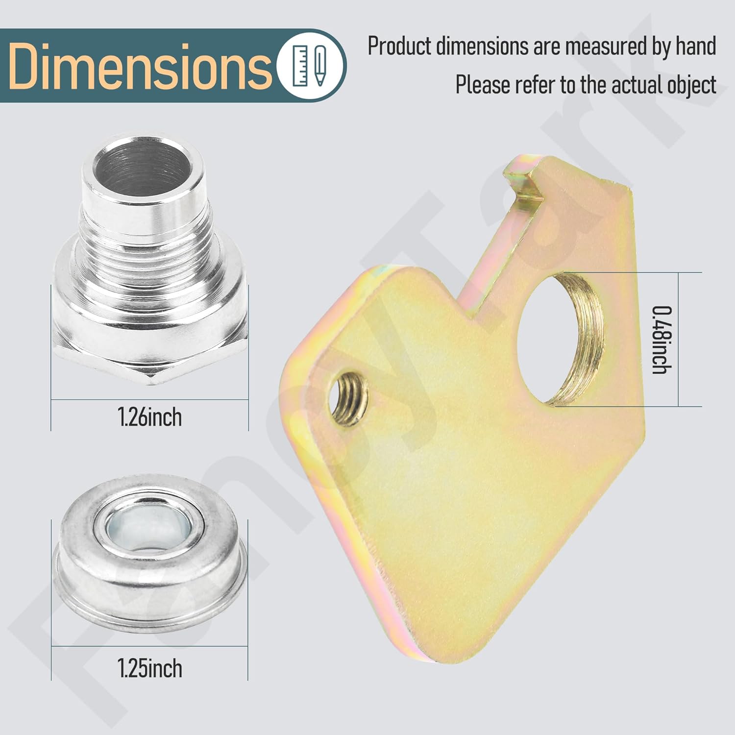 2 Set 108-9779 108-9781 104-8699 Wheel Bushing Bearing Retainer Compatible with Toro 10642 10642C 20073A 20076A 20113 20314 20316 20332 29641 29642 29643 29645 Model & More