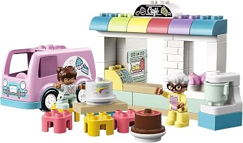 LEGO DUPLO Town Bakery 10928 Educational Play Cafe Toy for Toddlers, Great Gift for Kids Ages 2 and Over (46 Pieces)