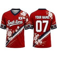 South Korea Soccer Jersey Men Women, Korea Jersey Soccer Fan Apparel, Korean Football Shirt for Stadium