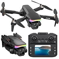 F417PRO Drone con Telecamera 1080P per Adulti Bambini, Mini Drone con Schermo