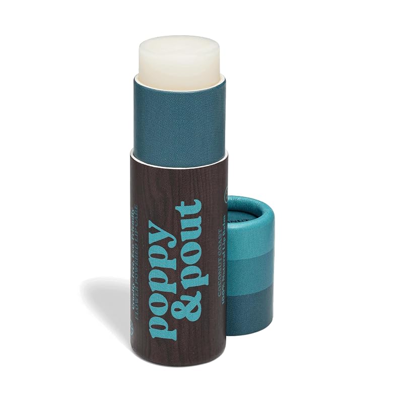 Poppy & Pout Bálsamo Labial Coastal Coconut em Bastão Jumbo