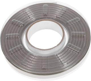 NUOBESTY Car Wrap Cutting Tape 8mm X 30m PET Steel Wire White Roll