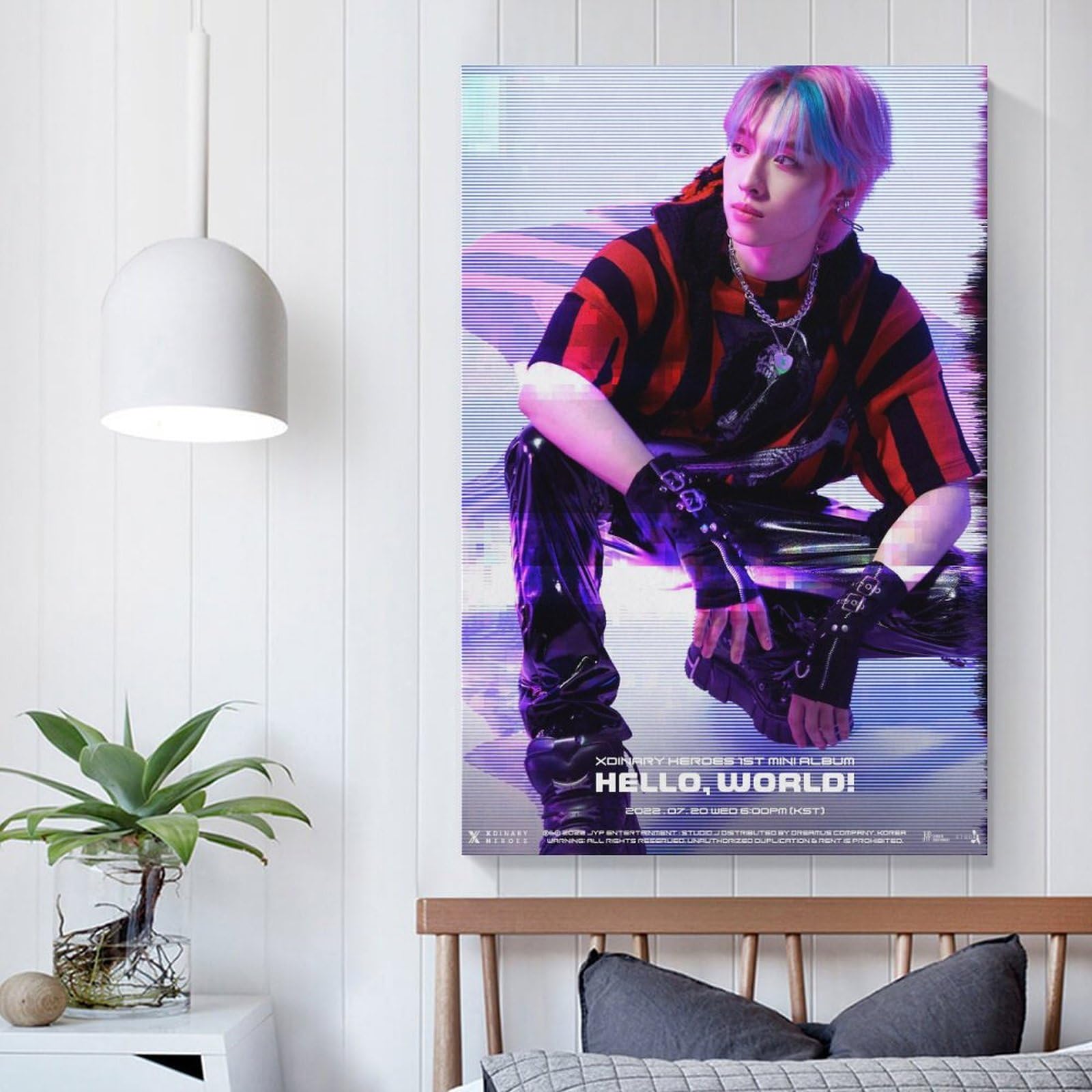 STAR Gaon Xdinary Heroes Hello World HANDSOME IDOLS ARTIST Poster