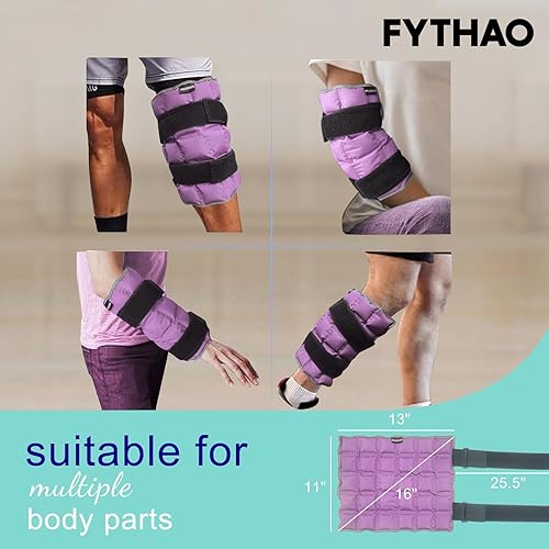 Miniatura 3 de Bolsa de hielo reutilizable para lesiones con correa ajustable, almohadilla de compresión fría grande para espalda, hombros, caderas, rodilla