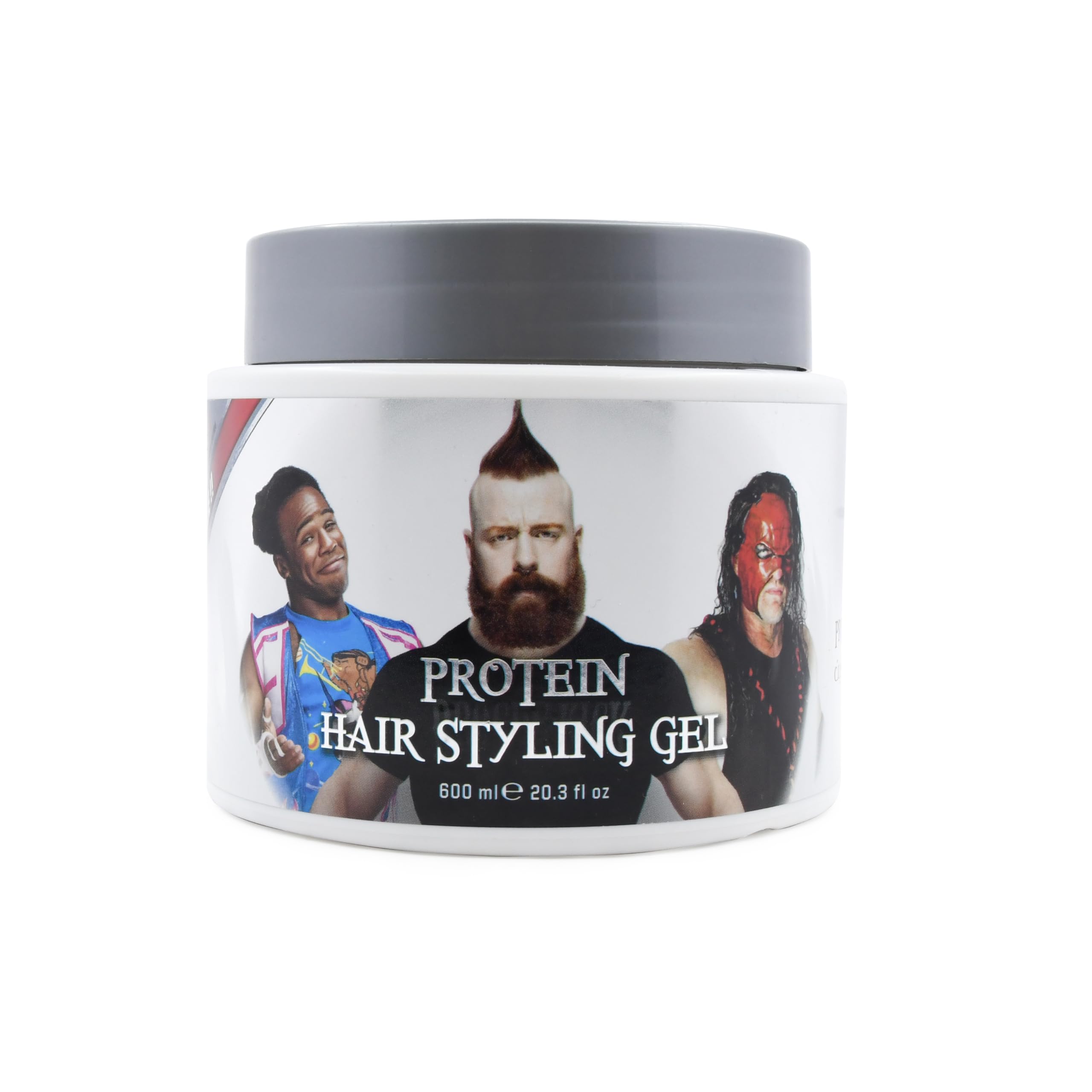 WWE Protein Hair Styling Gel EXTRA HOLD (600ml) (Grey)