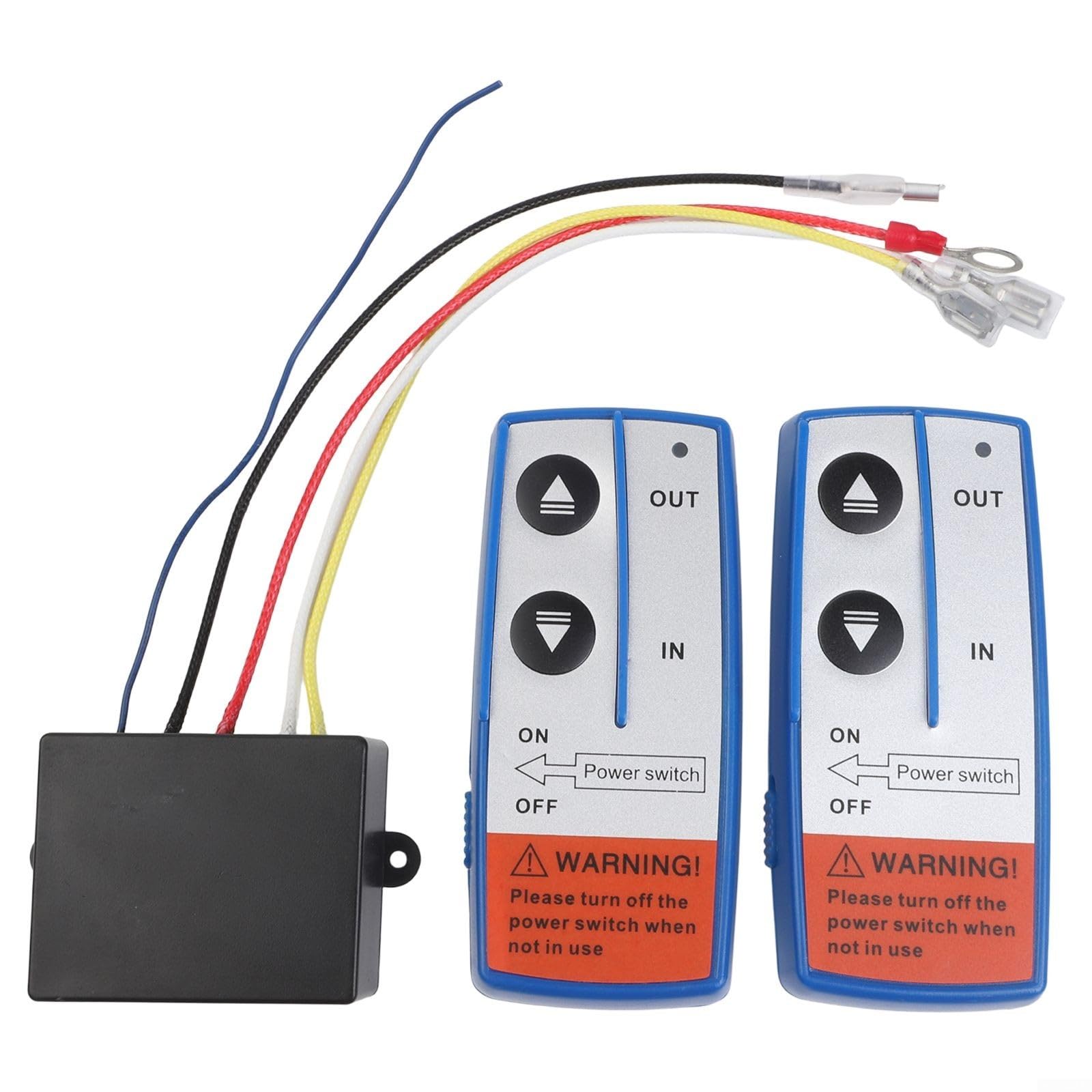 Relé solenoide de cabrestante de 12 V 500 A con control remoto inalámbrico