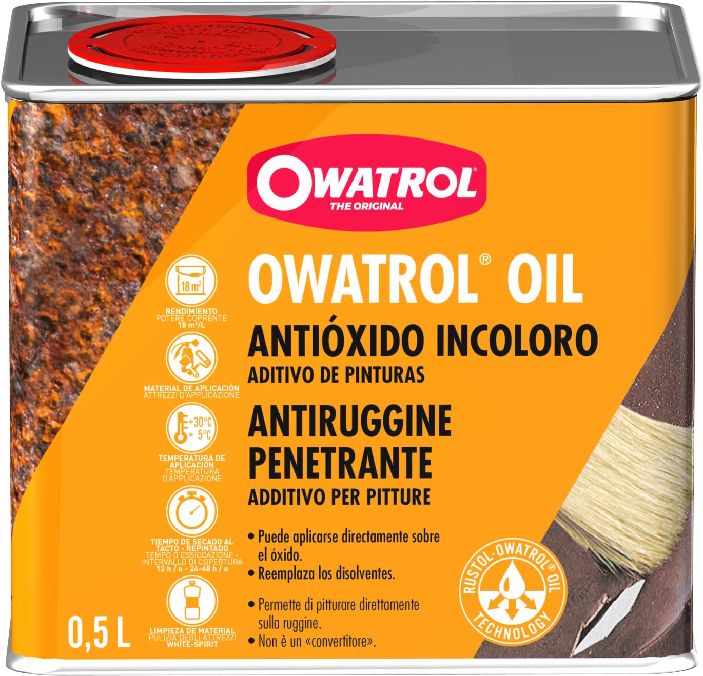 Owatrol 732 aceite que repara la madera seca y agrietada del jardín