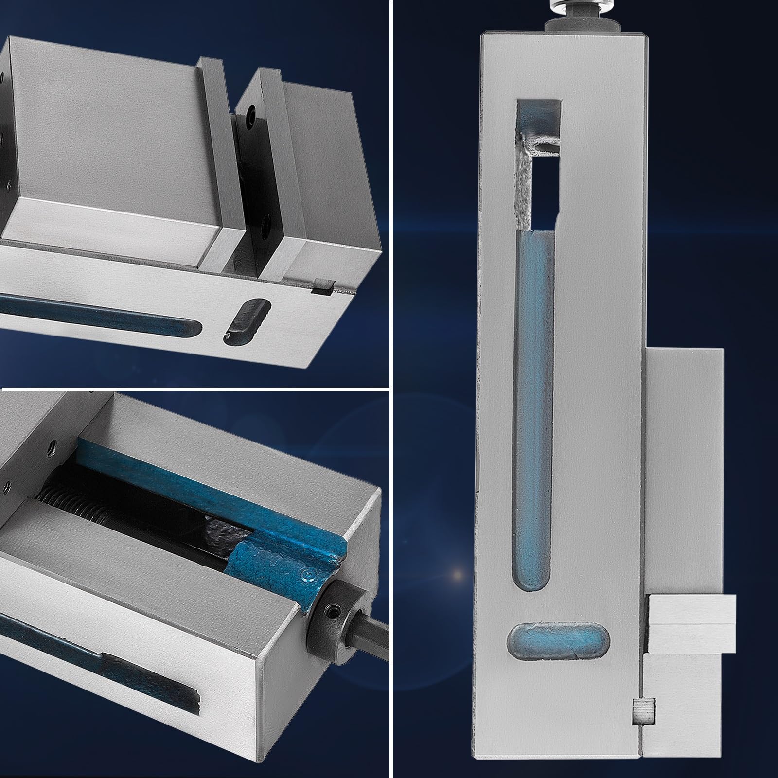 Máquina de Material Hierro dúctil con sujeción Mesa Banco Tornillo fresado(125N)