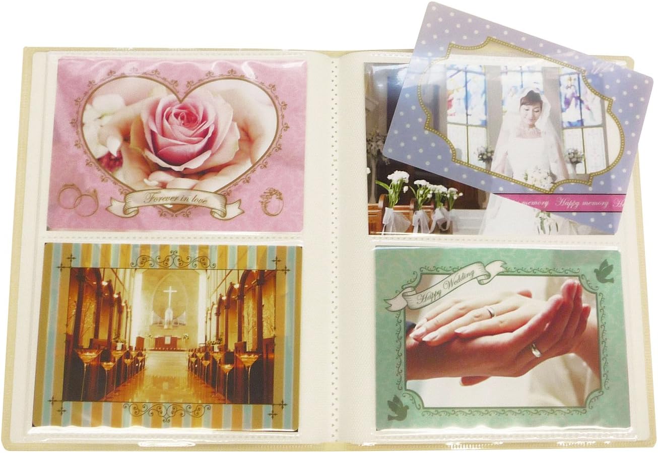Nakabayashi PFC-302-3 Album Template Photo Frame Card Set of 4 Border