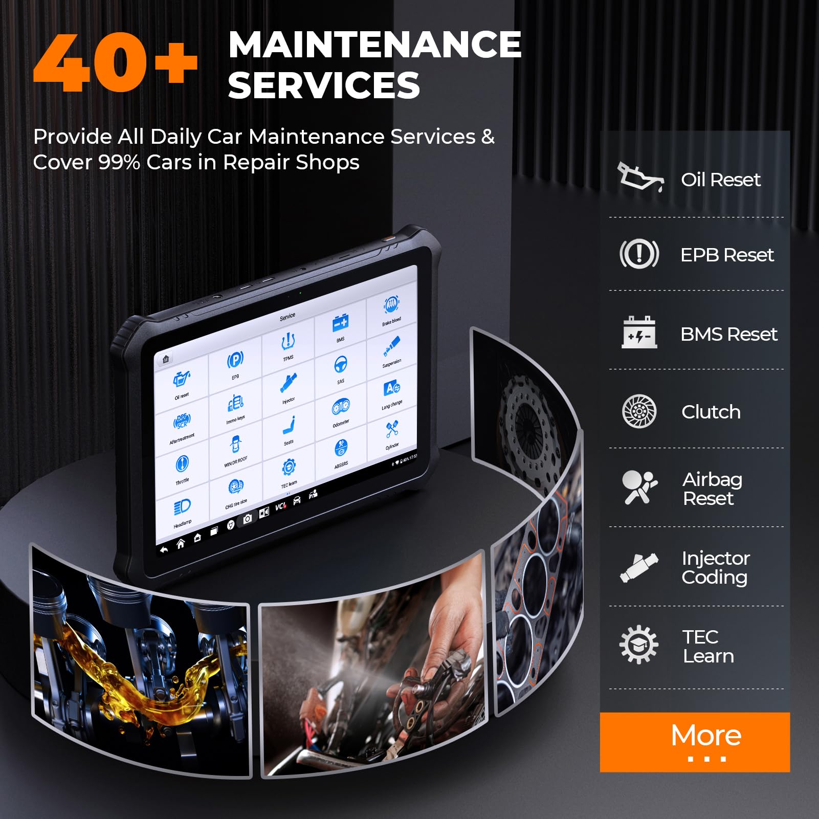 OTOFIX D1 PROS2 Obd2 Herramienta de Diagnóstico, Codificación ECU, Diagnóstico Todos Los Sistemas OE, 40+ Servicio, Control Bidireccional, Escaneo Automático 2.0, CANFD y DOIP, Actualización de 2 Años