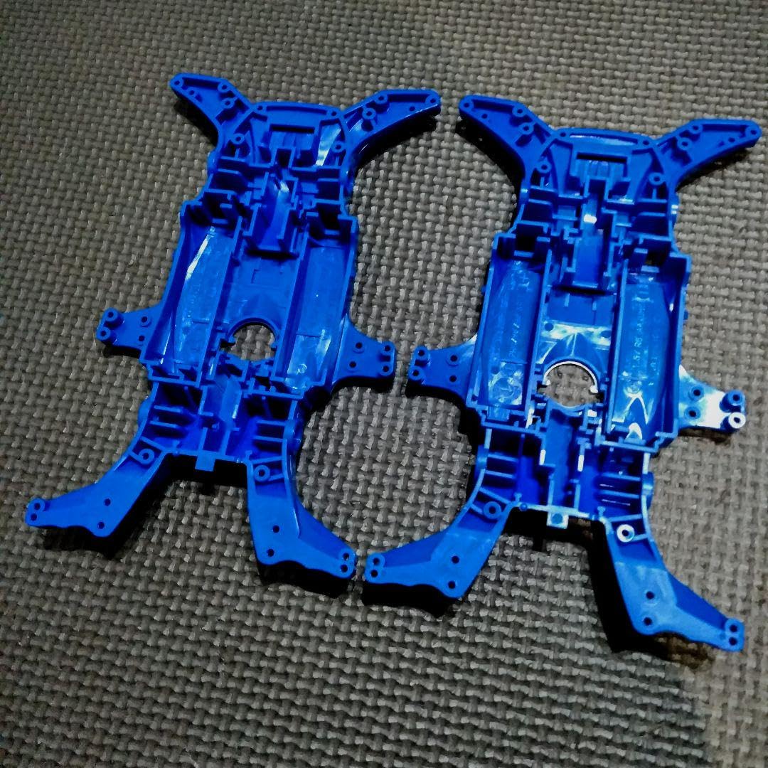Amazon | ミニ四駆 MA シャーシ ブルー 2個セット 通販