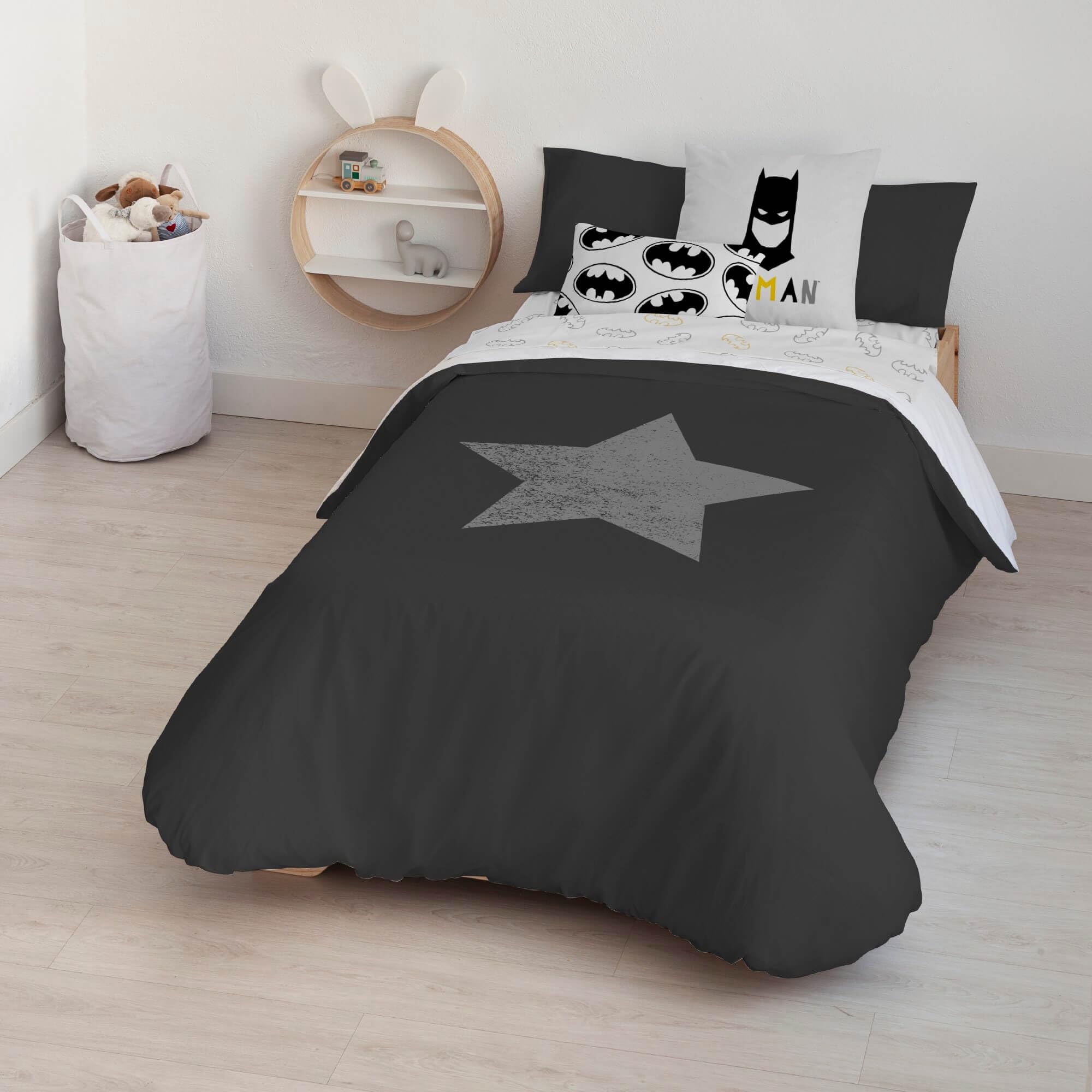 Funda nórdica con botones ligera Batnordic para renovar tu cama de 180 con confort