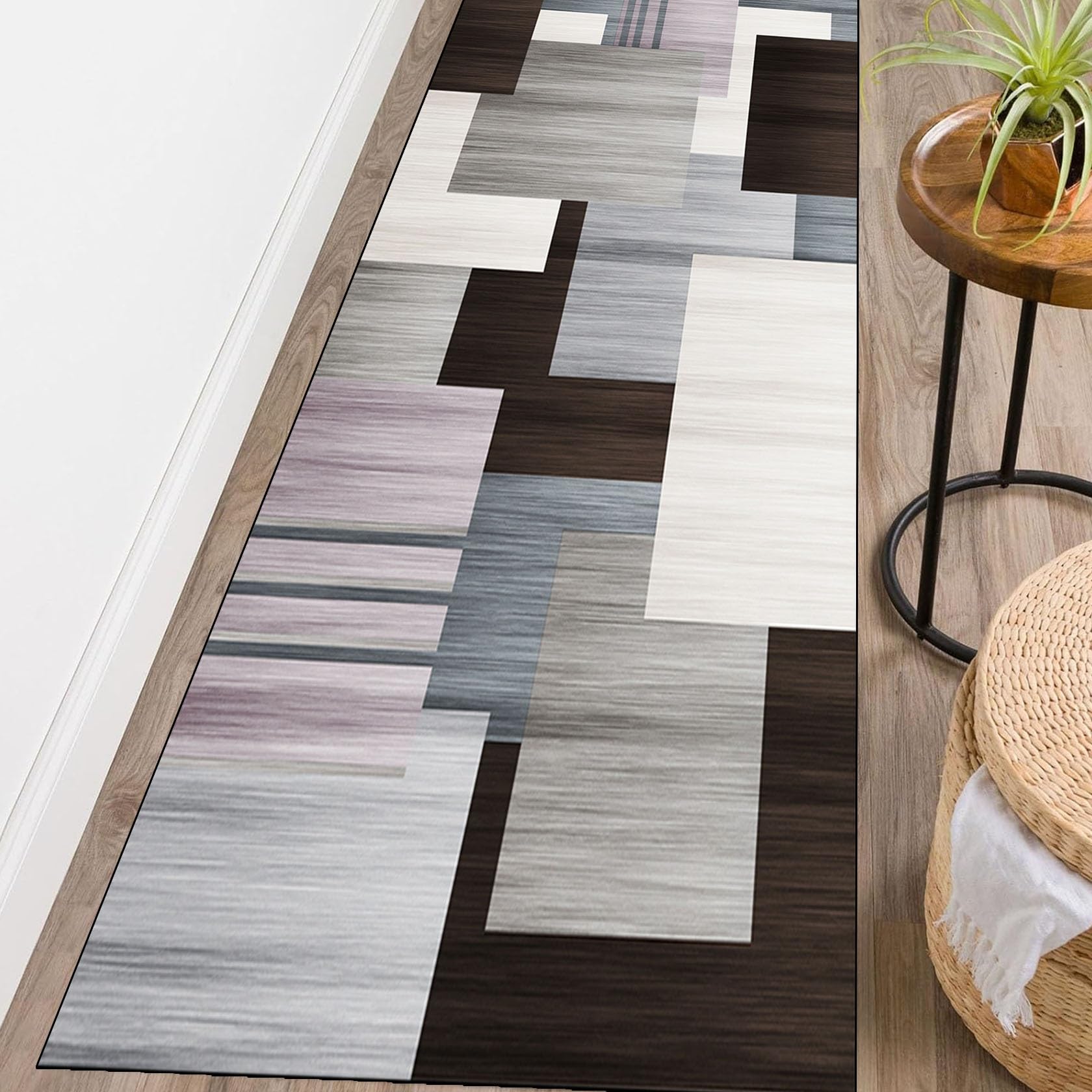 Amazon | キッチンマット 玄関マット 50 x 60 cm 滑り止め 防音 ズレ 