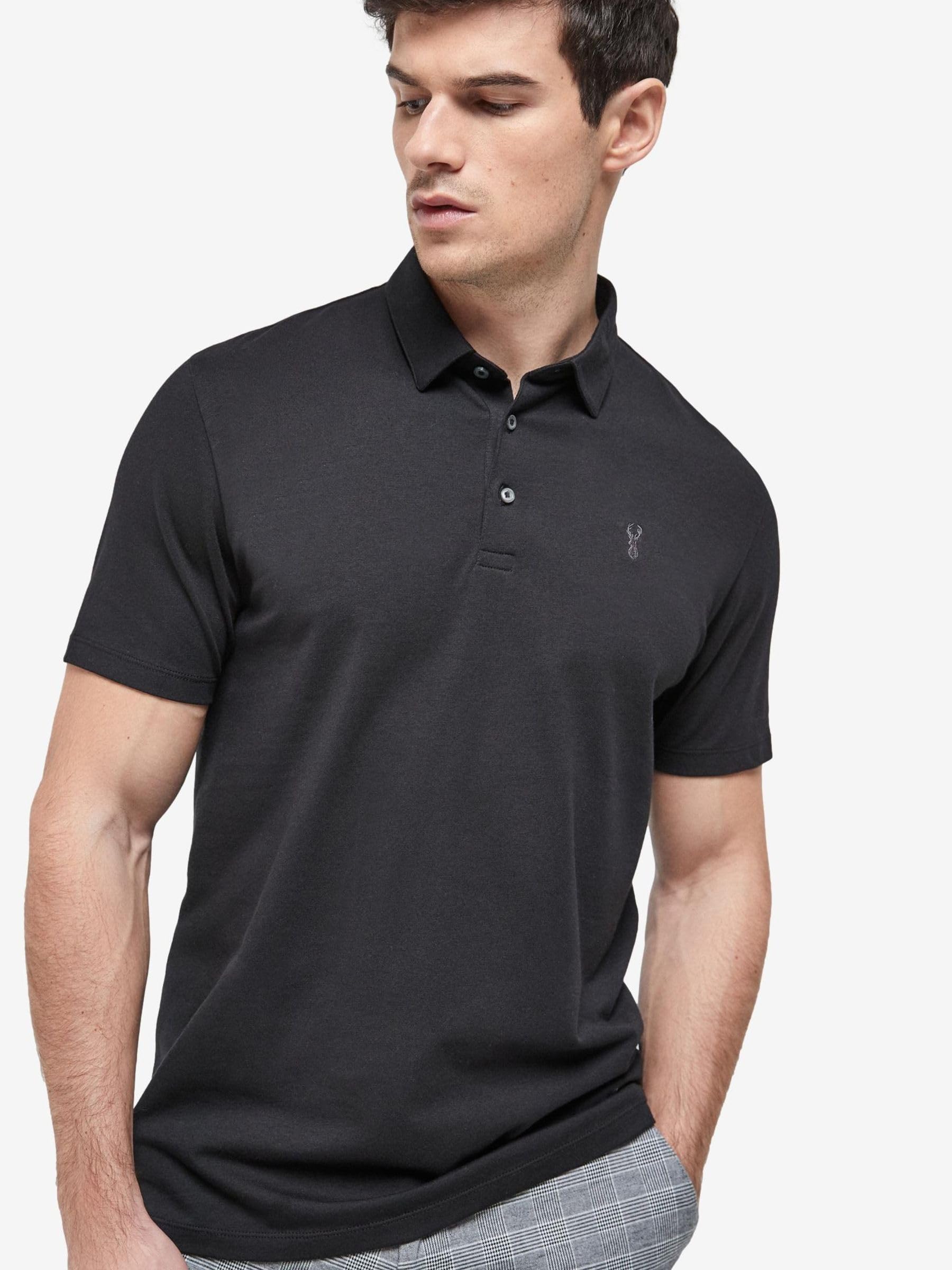 NEXT Hombres Pack de 3 Polos de Punto de Manga Corta y Corte estándar
