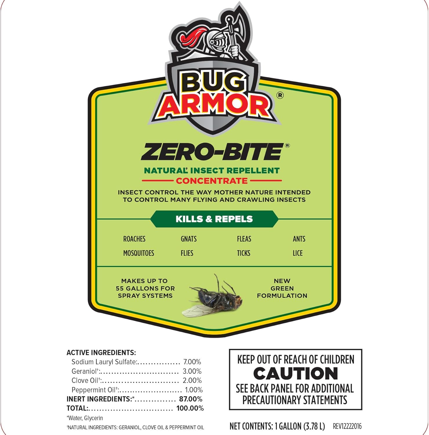 PYRANHA Bug Armor Zero-Bite Concentrate Refill for Automatic Spray Systems - Barn Indoor Fly Control | Repels Flies, Fleas, Ants & Mosquitoes