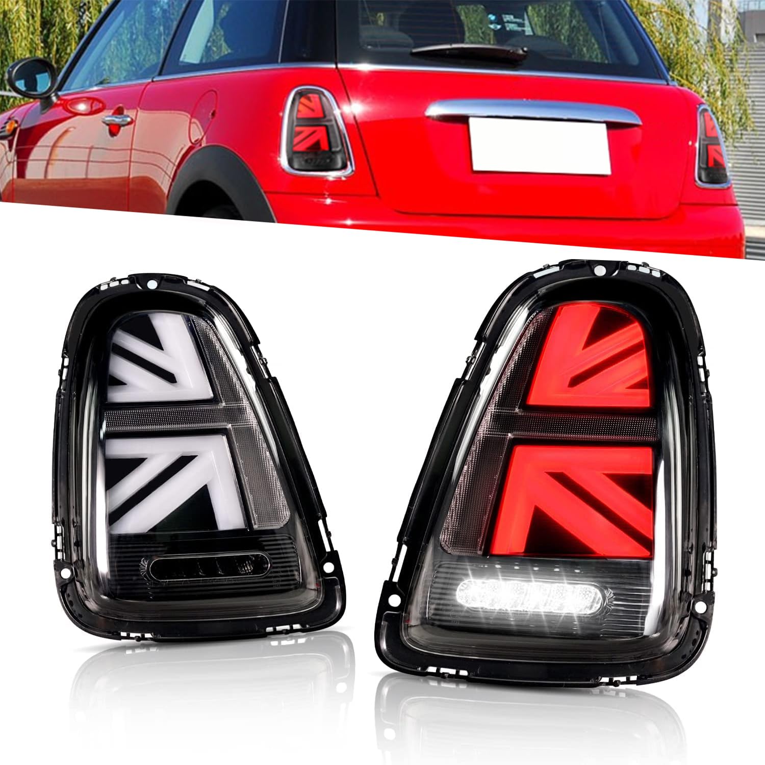 Amazon.co.jp: Archaic BMWミニ R56 R57 R58 R59 テールランプ テール 