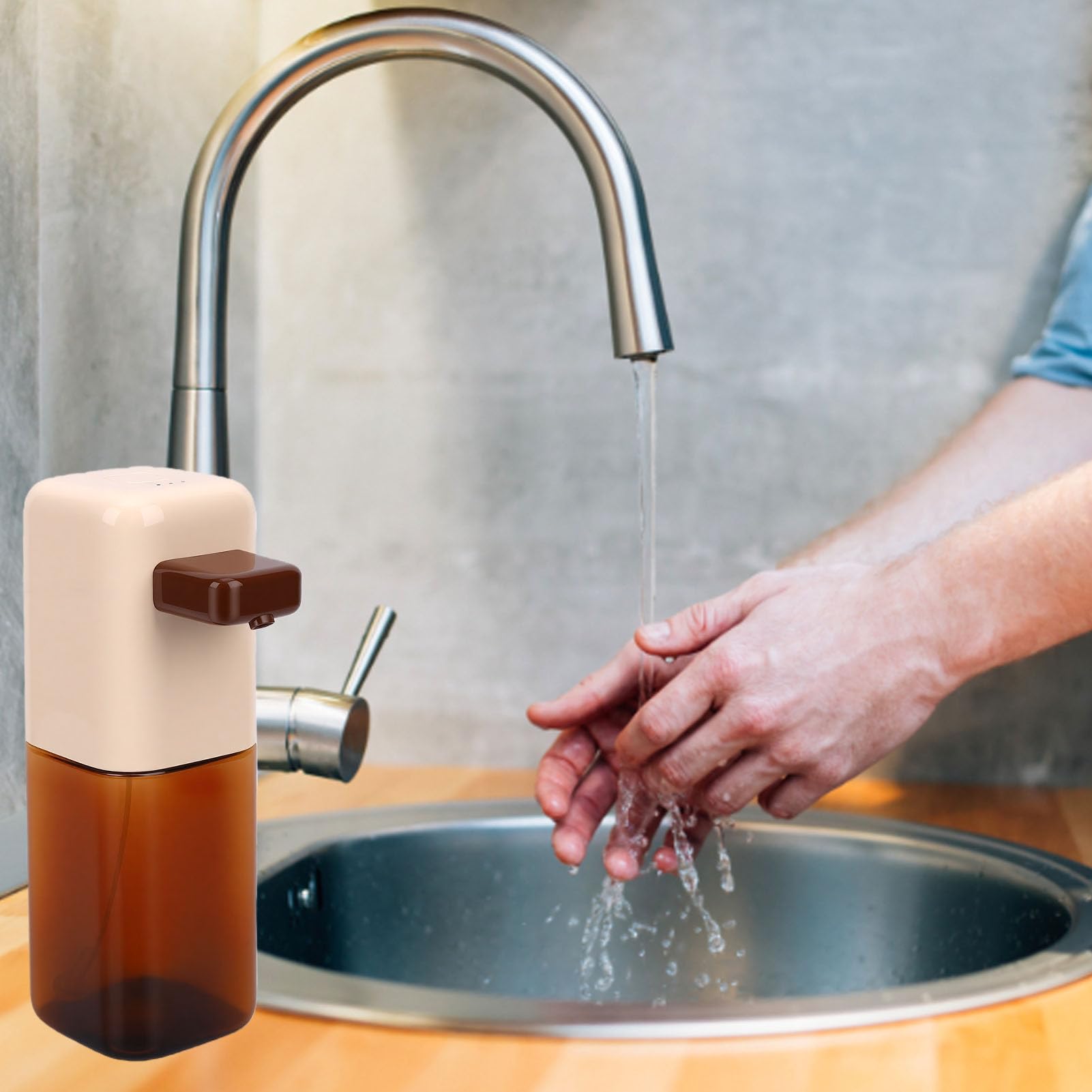 Dispensador Automático de Jabón Espumoso, 400ML