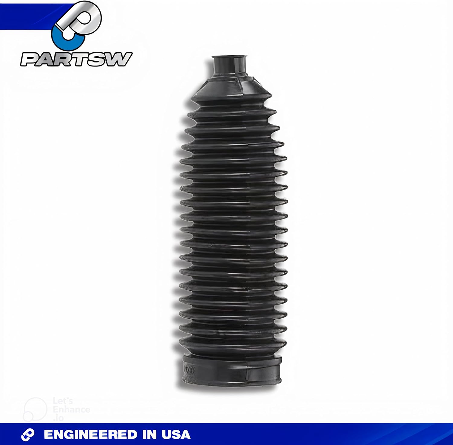 4 Pc Front Steering Kit Inner Tie Rod Ends & Rack & Pinion Bellow Boots