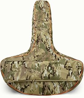 Silfrae Canvas Crossbow Case 84 x 66 cm Dark Green or Camouflage with Shoulder Strap