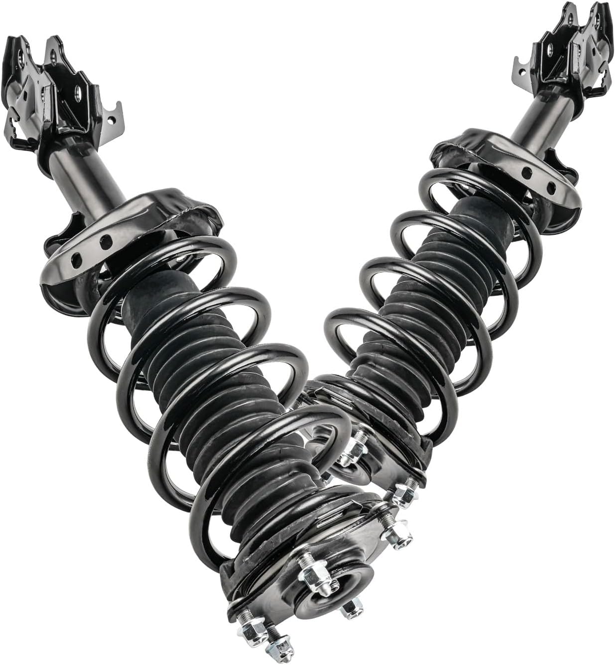 Torchbeam Premium Struts Shock Absorber Assembly for Acura RDX 2007-2012, Front Left Right Complete Unit with Spring & Mount, OEM Replacement, Smooth Ride, Easy Bolt-On Installation 172491/172492
