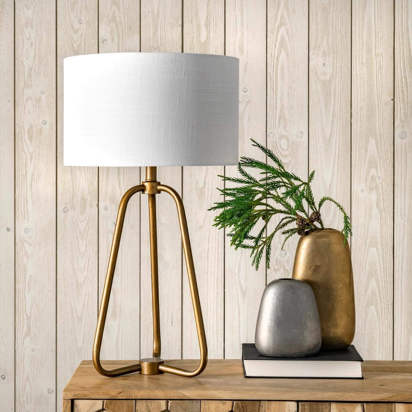 nuLOOM Captiva 26" Metal Table Lamp
