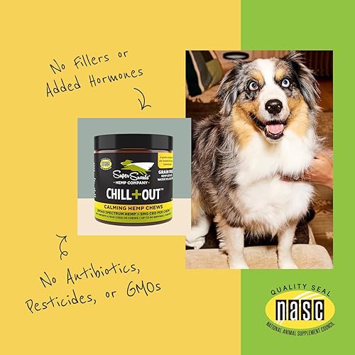 Miniatura 5 de Super Snouts Chill + Out- 30 masticables suaves - Masticables calmantes para perros y gatos ayudan a mantener el equilibrio emocional de tu mascota