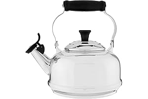 Le Creuset Stainless Steel Whistling Tea Kettle for Stovetop