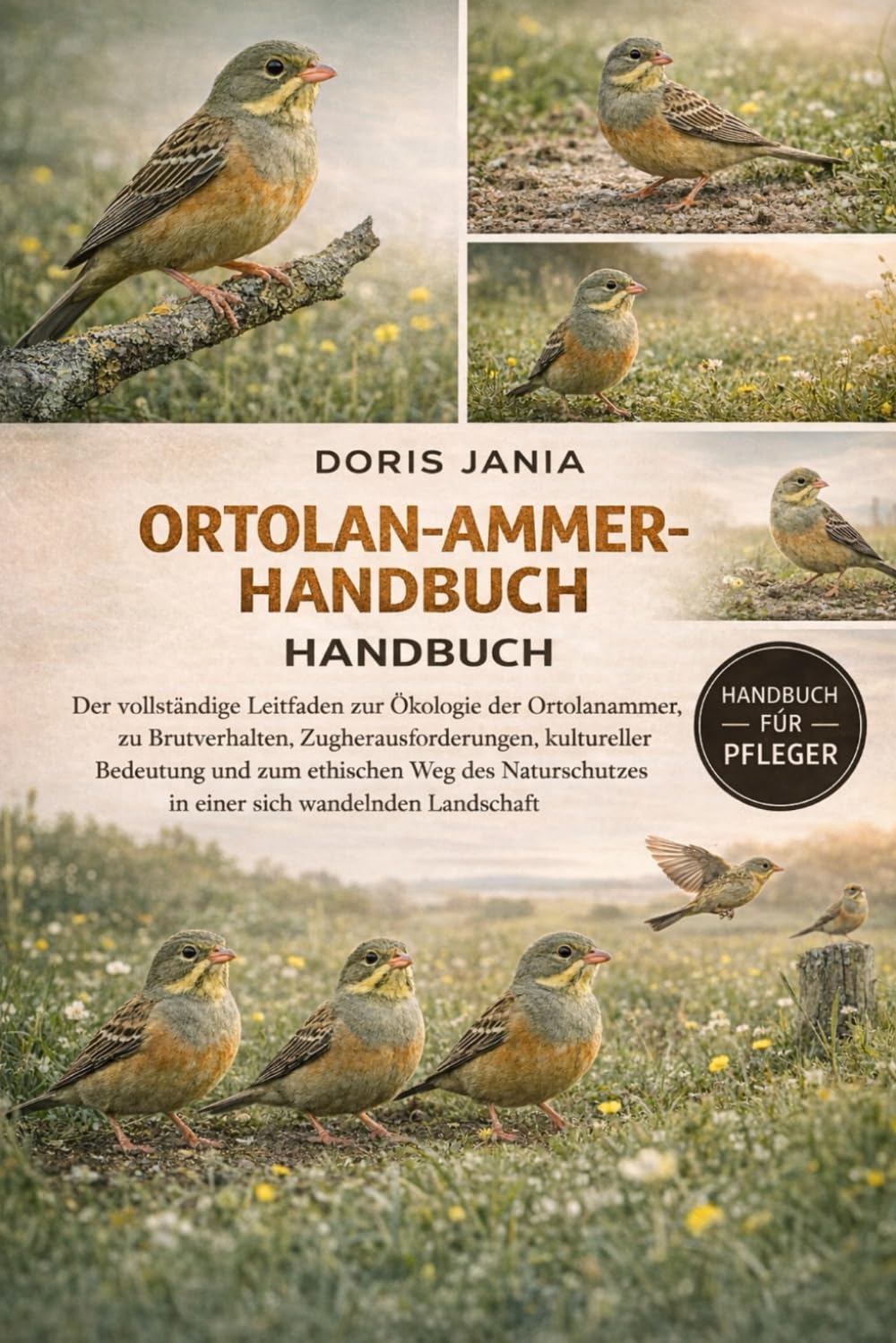 ORTOLAN-AMMER-HANDBUCH: Der vollständige Leitfaden zur Ökologie der Ortolanammer, zu Brutverhalten, Zugherausforderungen, kultureller Bedeutung und ... in einer sich wandelnden Landschaft