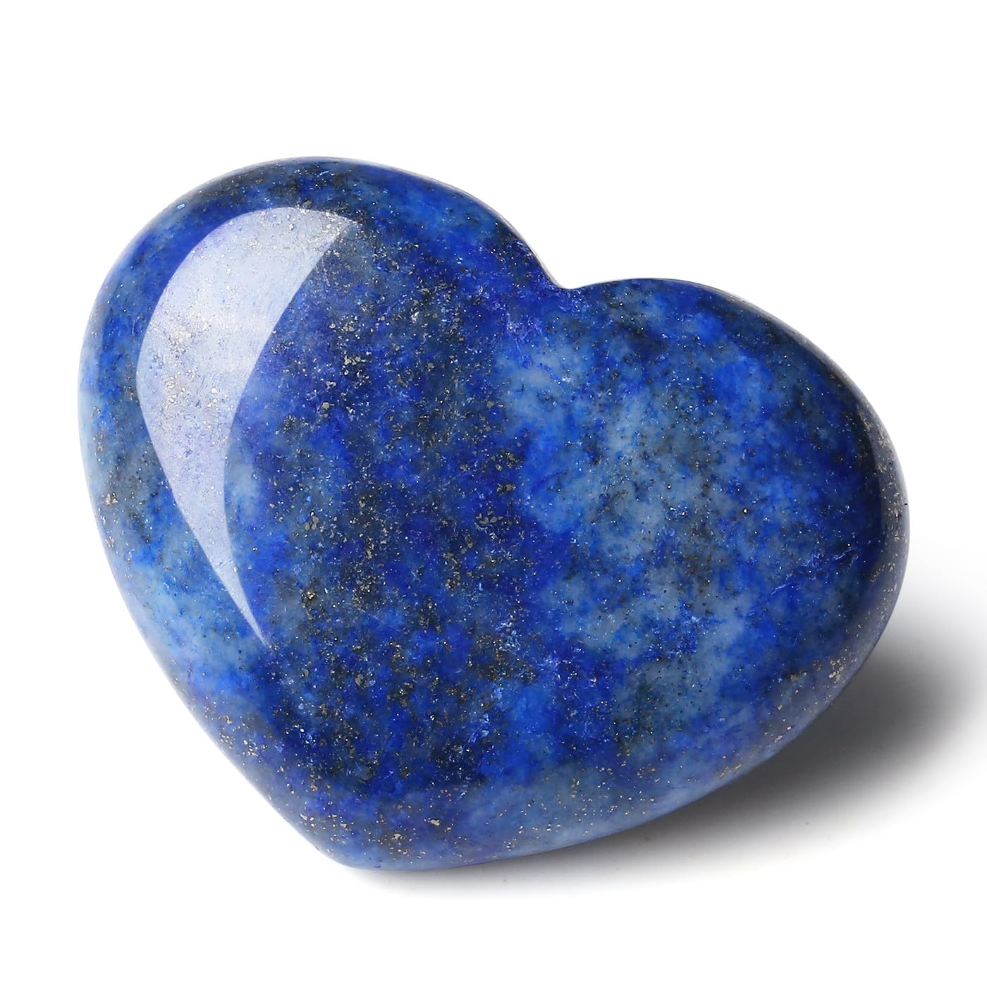 MAIBAOTA 45 mm Rose Quartz Crystals Mothers Day Birthday Gifts for Mom Women Large Heart Stone Healing Natural Reiki Gemstone Polished Heart Shaped Rocks Meditation: 01 Lapis Lazuli 45 mm
