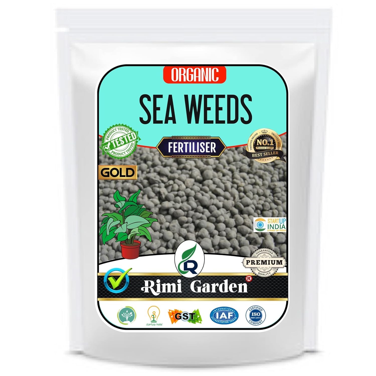 Rimi Garden® Sea weeds Essential Organic Fertilizer for Plant Growth with ++ Charged Growth Microbes. (900 gm) (B09C29PYQR) Amazon Price History, Amazon Price Tracker