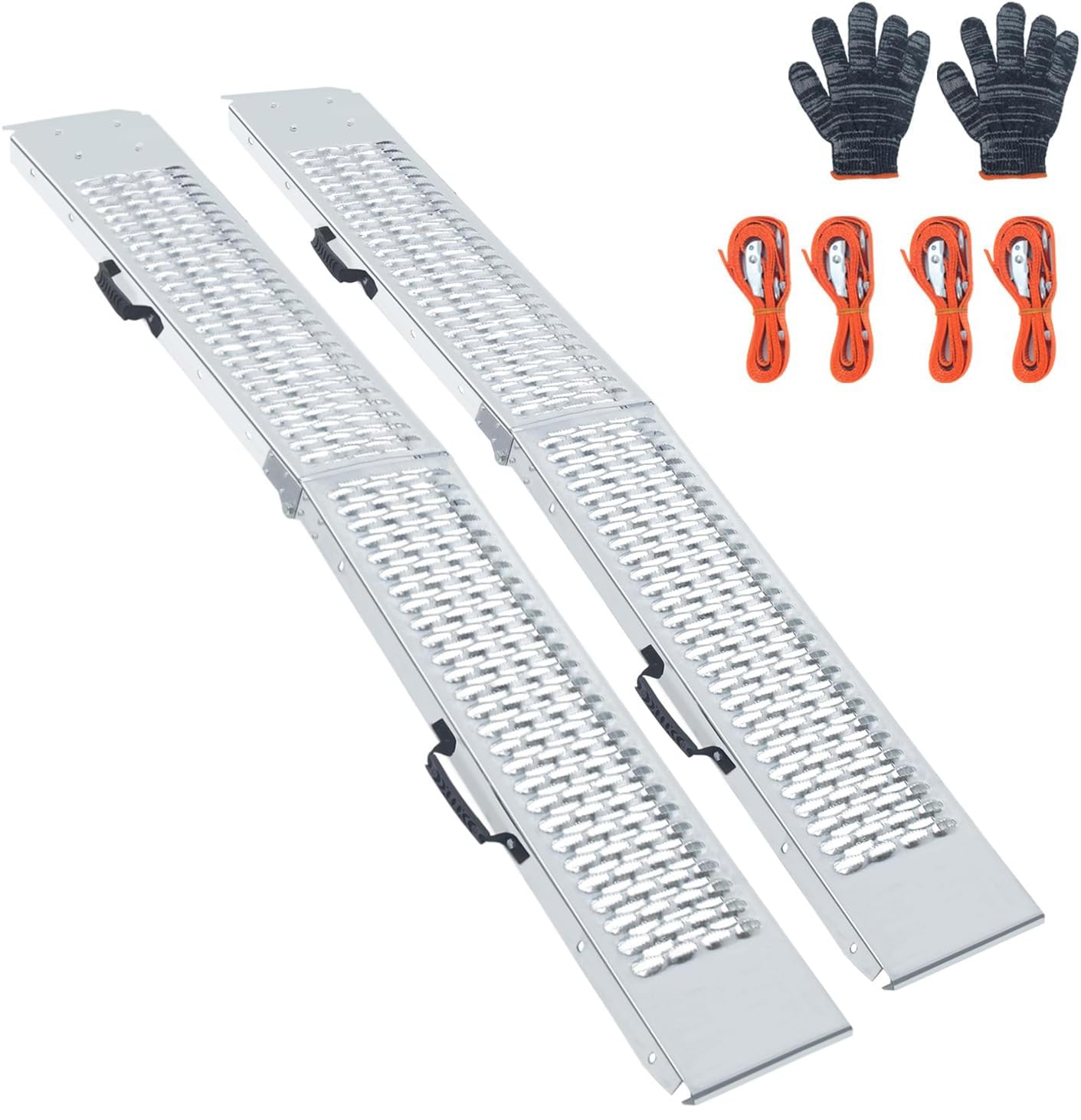 Laderampe, robuster Stahl, 2 Stück