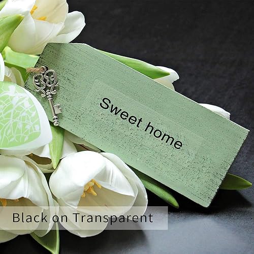 Miniatura 18 de Phomemo Labels D30 - Cinta de etiquetas autoadhesivas, etiquetas maestras de impresión en negro sobre blanco, papel térmico autoadhesivo, 160