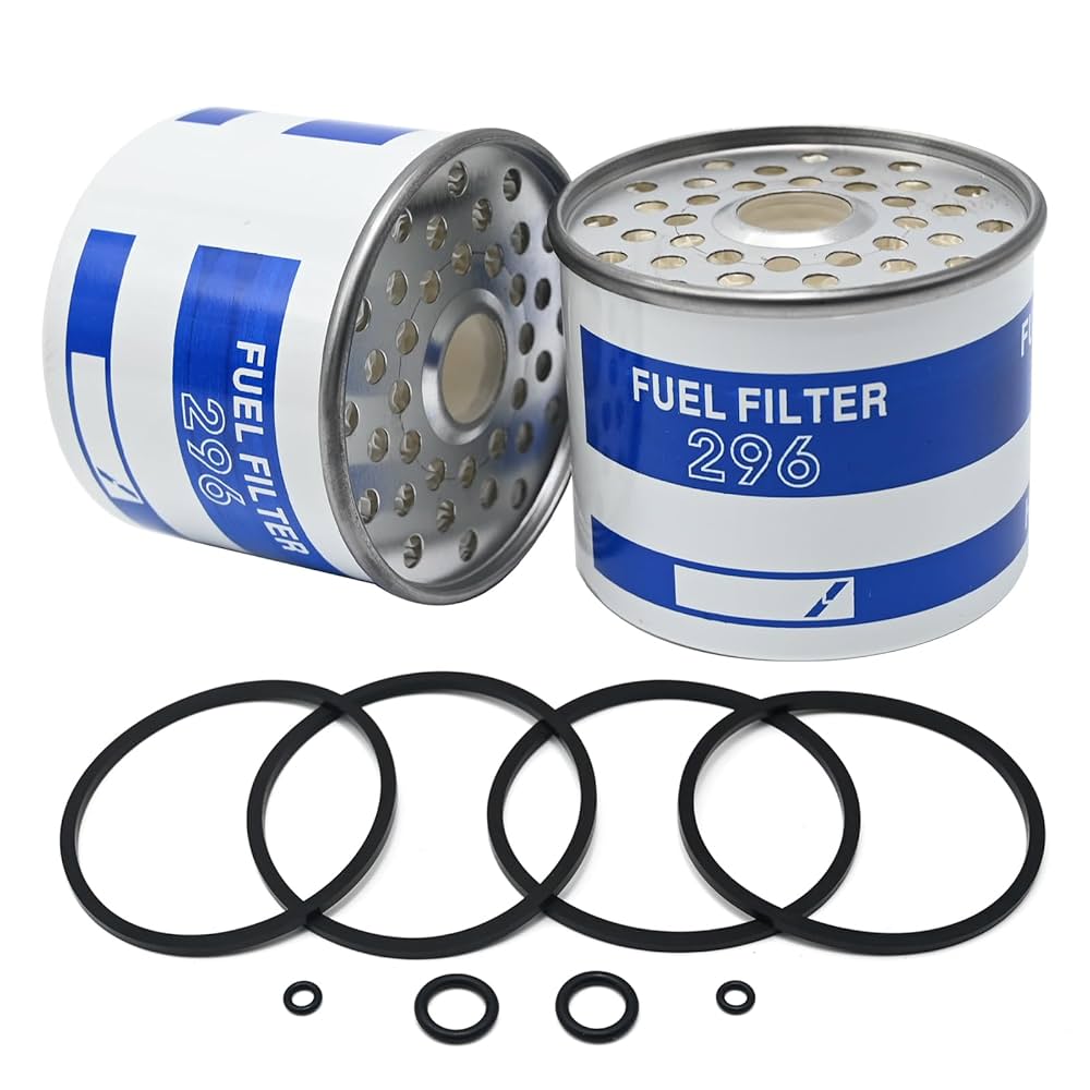 ZUDKSUY 2PCS 7111-296 Fuel Filter Replacement for