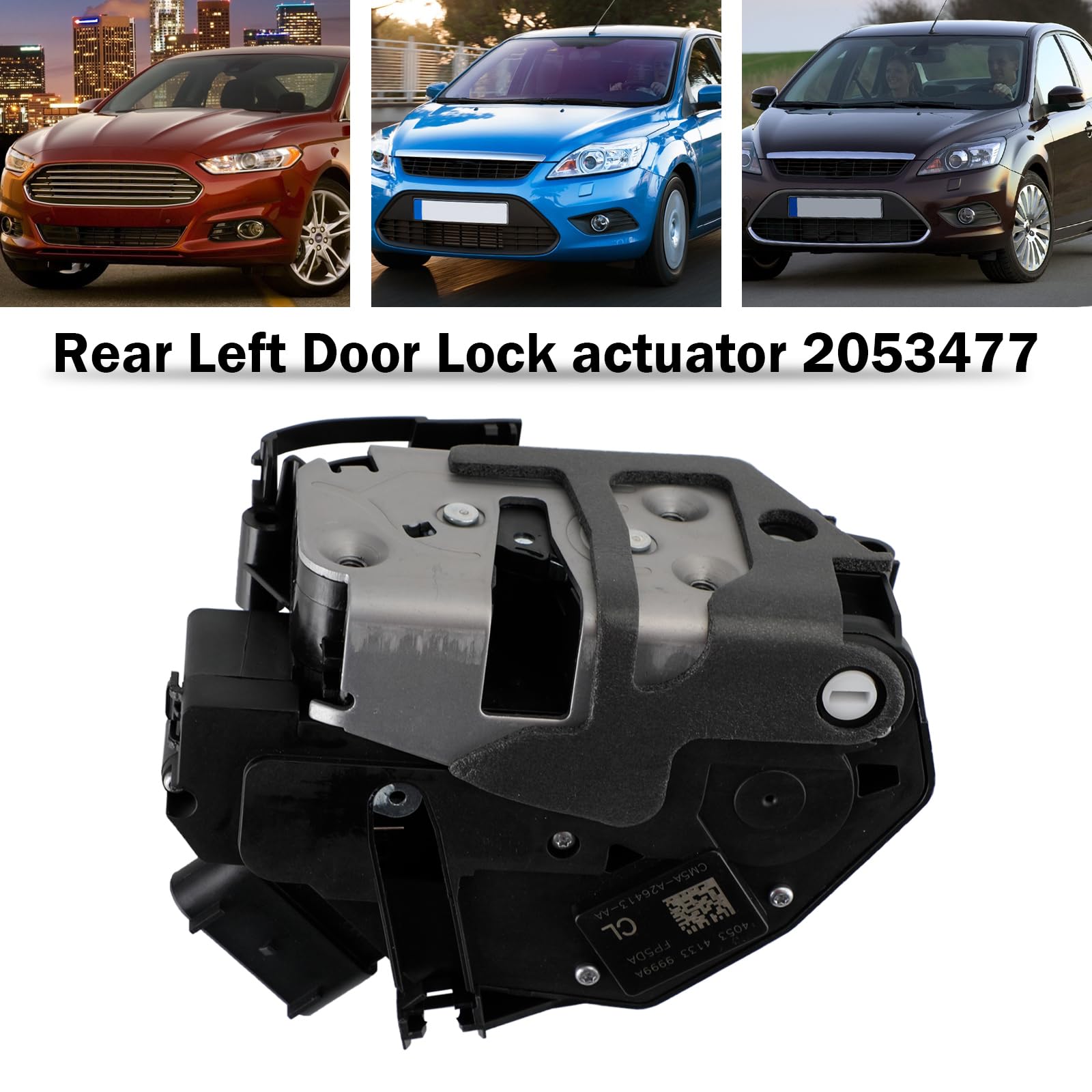 Topteng Attuatore Serratura Porta Posteriore Sinistra 2053477 Adatto per Ford Fiesta VI 1.0 1.4 1.5 1.6
