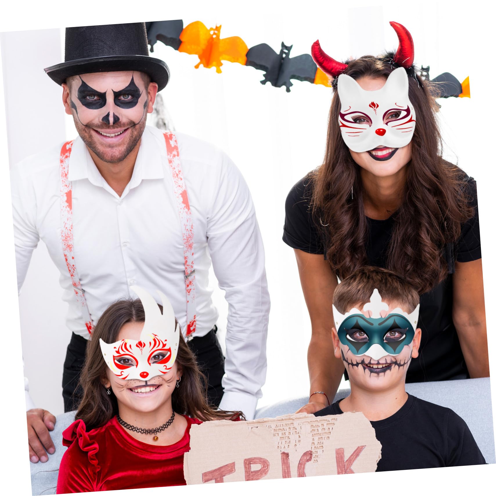 20 Pezzi Maschere Masquerade in Leggera per Maschere Te Bianche Colorare per Cosplay e per DIY e Accessorio Fotografico