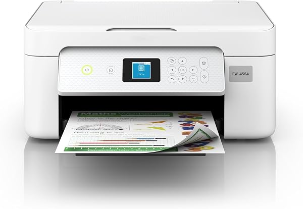 プリンター A4インクジェット複合機 EW-456A カラリオ Wi-Fi 自動両面 テレワーク向け 4色 独立型 2024年モデル - 1