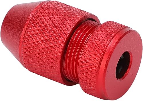 Miniatura 3 de Collar de parada de taladro de aleación de aluminio ajustable, antideslizante, anillo interior de nailon, collar de parada para carpintería (para